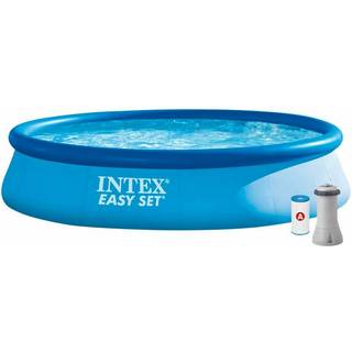 Intex Easy Set Pool, 7.290L, 396x84 cm, inkl. filterpumpe
