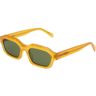 Retrosuperfuture Unisex VF0 Boletus Sereno Solbriller Acetat Gul Firkantet Normal