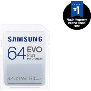 Samsung EVO Plus 64GB SD card - På lager i butik