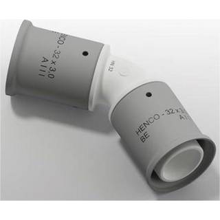 Henco pres vinkel 45° PVDF 32 x 32 mm