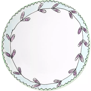 Serax Blossom Milk Middagstallerken - Middagstallerkner Benporcelæn Blå - B9223104-403