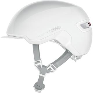 ABUS HUD-Y cykelhjelm LED Puristic - Hjelmstørrelse 57-61 cm