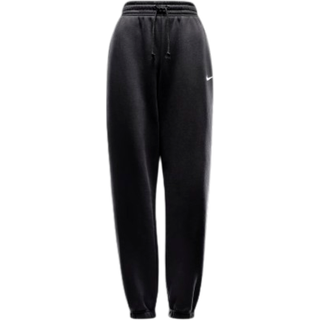 Overdimensionerede Nike Sportswear Phoenix Fleece-sweatpants med høj talje til kvinder - sort - XL (EU 48-50)
