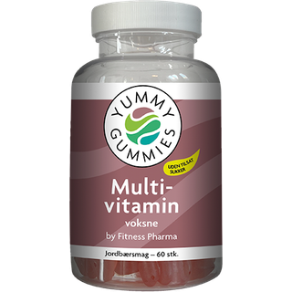 Fitness Pharma Yummy Gummies Multivitamin Voksne (60 stk)