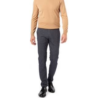 bugatti Herren Hose blau meliert