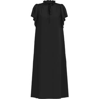 Co´couture - Heracc Ss Frill Dress 36421 - 96 Black