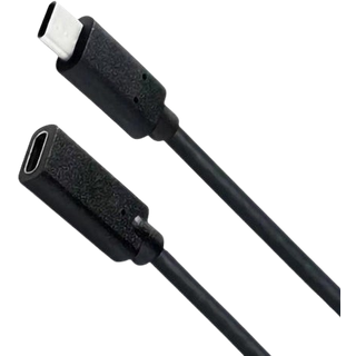 NÖRDIC 2m USB3.2 Gen2 USB-C forlængerkabel ha til ho 10Gbps 5A 100W Thunderbolt3