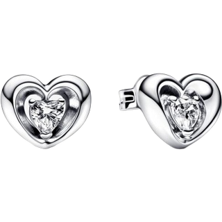 Pandora Hjerte Sterling Sølv Ørestikker 292500C01