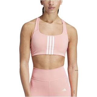 adidas Women's PWIM Medium Support 3S Bra Sports-bh Damer størrelse XL - Cup: A-B farve pink
