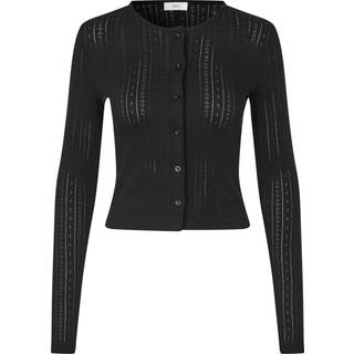 Envii - Envolvi Ls Cardigan - Striktrøjer og cardigans til kvinder - Black - XL