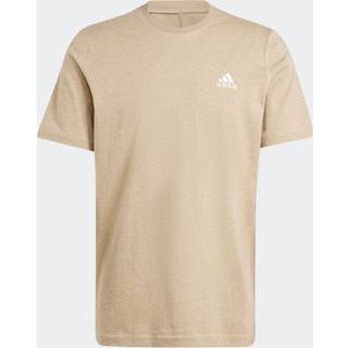 adidas Sportswear Regular Fit Logo T Shirt Beige