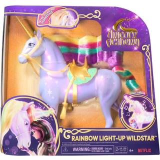 Unicorn academy Rainbow Light-up Wildstar enhjørning