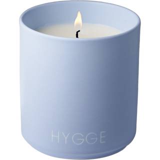 Design Letters Duftlys large Ø8 cm Hygge-blue