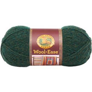 Lion Brand Wool Ease 620-180 Forest Green Heather Indhold:80% akryl, 20% uld Vægt/længde:85 g = ca 180 meter Anbefalede pinde: 5.00 mm Strikkefasthed:10 x 10 cm = 18 m x 24 p Vask:Maskinvask max 40°C.