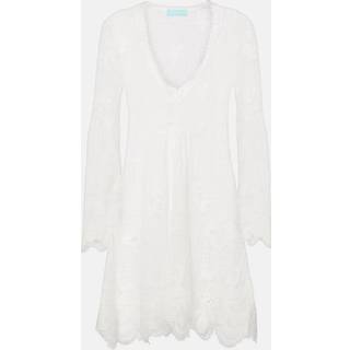 Melissa Odabash Elizabeth crochet cotton-blend minidress - white - XS