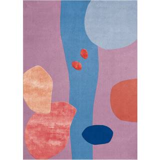 Layered Sleeping Flower uldtæppe 140x200 cm