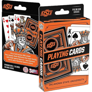Youthefan NCAA Oklahoma State Cowboys Classic Series spiller kort hold farver