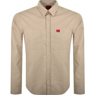 HUGO Herren Hemden beige