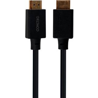 DELTACO ULTRA High Speed HDMI-cable, 48Gbps, 2m, black