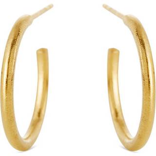 Susanne Friis Bjørner Øreringe 18 kt. Forgyldt Sølv 5559-2 - Dame - 925 Sterling Silver