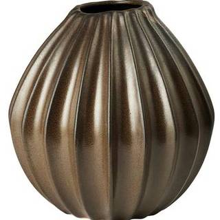 Broste Copenhagen Wide vase L 30 cm Brown