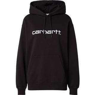 W' Hooded Carhartt Sweatshirt, Black/White, L