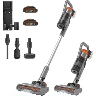 Worx 20V Støvsuger, Kulfri Inkl. 2x2,0ah Batterier - Wx038 ✓ På lager - klar til levering og afhentning