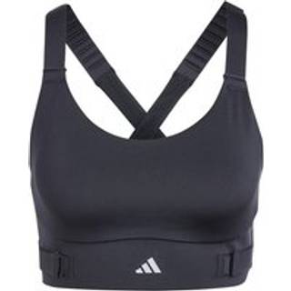 adidas FastImpact Luxe Run High-Support Sports Bras Women - Black, Size XL - black