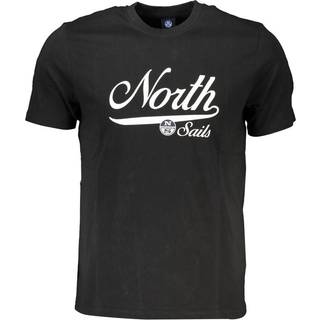 North Sails Black Cotton T-Shirt