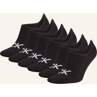 6 Pack Invisible Socks - Black - One Size