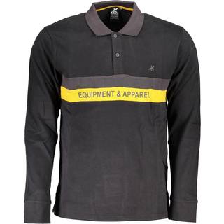 U.S. Grand Polo Black Cotton Polo Shirt