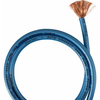 Auto-Connect 6 meter strømkabel CCA 20mm²
