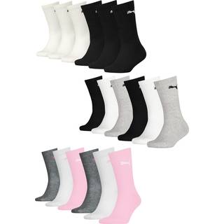 PUMA Classic Crew Socks Junior (6-Pack), Shop, Rose Water, 31-34 - Rose Water - 31-34