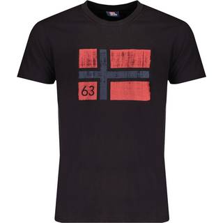 Norway 1963 Black Cotton T-Shirt