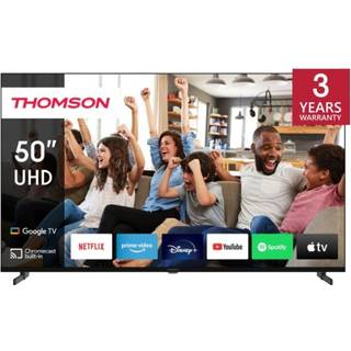 Thomson 50" UHD Google TV 50UG4S14, sort ➞ På lager - klar til levering og afhentning
