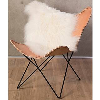 DACORE Tibet lammeskind hvid 90 x 55 cm.