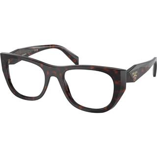 Prada PR A18VF Asian Fit 17N1O1 52 Briller Kvinder Tortoiseshell - Root Tortoise - 52mm