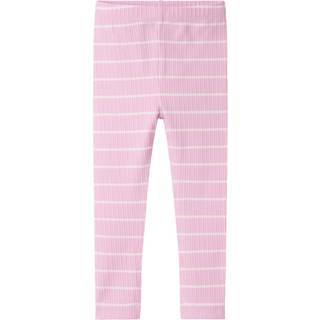Name It Pastel Lavender/festival Bloom Stribet Legging