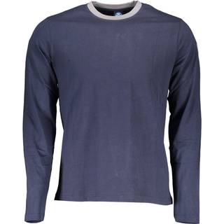 North Sails Blue Cotton Men T-Shirt