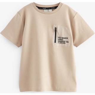 Baker by Ted Baker Baker by Ted Baker 100% Cotton Zip T-Shirt