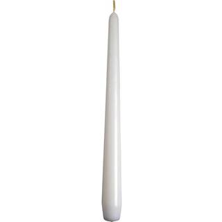Servietlys 24cm Ø2,2cm 8 timer paraffin hvid