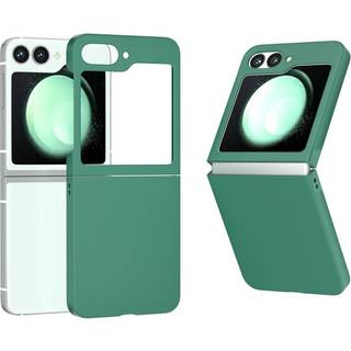 EIDERWOOD Samsung Galaxy Z Flip6 Gummibelagt Hård Plastik Bagside Cover - Grøn