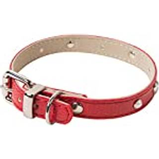 WOUAPY Hundehalsbånd med Hjerter 45 cm Rød