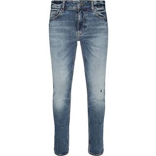 BOSS Orange Herren Jeans blau Slim Fit