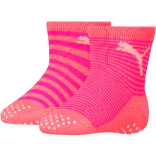 PUMA Baby Classic Socks 2 pack, Clothing, Violet Purple Combo, 19-22
