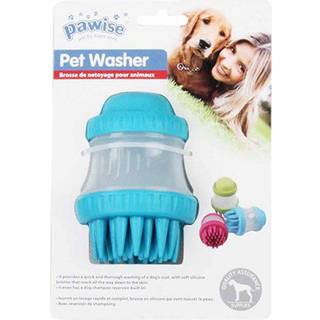 Pawise hundebørste – Shampoo og massagebørste i ét, farve Grøn
