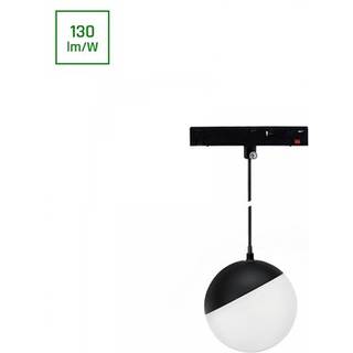 System Shift Basic - Kugle Lampeskærm Ophængt 90mm 10W 3000K Sort - Dæmpbar : Ikke dæmpbar, Kulør : Varm
