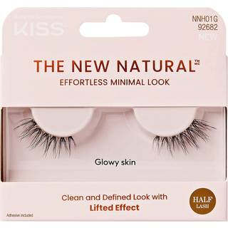 KISS The New Natural Effortless Minimal Look Falske øjenvipper Glowy Skin 2 stk. - 2 stk.