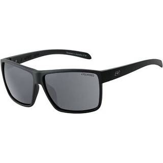 Dirty Dog Rackateer Polarized 53728 45 Solbriller Mænd Black - Satin Black - 45mm