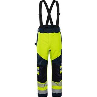 Fristads 125618 Flamstat Hi Vis GORE-TEX PYRAD® skal bukser kl. 2 2095 / Arbejdsbukser Hi-Vis gul/Marine 3XL
